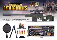 Mainan Anak Tembak Sniper Magnum AWP Soft Bullet Gun PUBG Auto Bounce