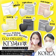 韓國 VIUUM 夏天DELUXE版ECO DELUXE版 KF94 口罩(一套100個 / 每包25個)