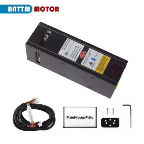 【EU】20W Fixed Focus Laser Head With TTL PWM For CNC 3018 PRO MAX Engraving Machine Laser Module For