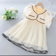 Sold 1,000 Girls Dress Summer Gauze Fashionable Children's Clothing Little Girl Princess Skirt Child