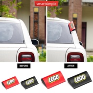 SMARTSIMPLE Car Creative Decoration Wash Mark Washing Label Tag Sticker Logo Tailgate Warning Decal 