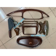 l500 l600 walnut trim 2piece meter radio steering trxx kandang tray gear knob auto handbrake