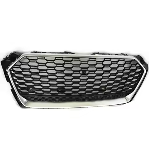 For RS5 Grill Racing Grills Front Hood Grille Car Front Bumper Grill Center Grille for Audi A5/S5 B9