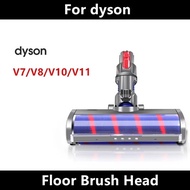 Dyson V7 V8 V10 V11 vacuum cleaner dual LED light soft roller cleaner head LED double brush
