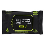 Pee Safe Intimate Wipes Men 10N