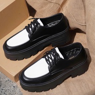 Chunky derby shoes with 7cm high sole to increase height, beautiful shape, size 39-44 [Shoes 7cm mix