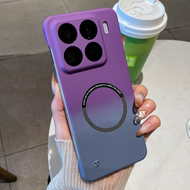 Fashion Gradient Color Frosted Skin Feel Case for Xiaomi 17T Pro 17 Pro Max 15 14 POCO F8 Ultra F7 P