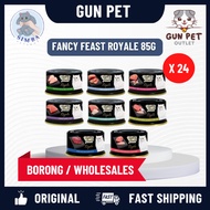 GUN PET Purina Fancy Feast Royale Cat Canned Food Makanan Kucing Tin 猫主食罐头 (85g) Wet Food WH3