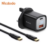 MCDODO CH169 33W PD+QC Digital Display Charger (UK Plug)