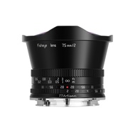 TTArtisan APS-C F2 7.5มม. เลนส์ตาปลาแมนนวลโฟกัสเลนส์กล้องถ่ายรูปสำหรับฟูจิ X โซนี่ E Canon RF Nikon