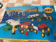  香港設計 cargo plane 飛機 貨機 積木 （43件）(非Lego)