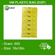 HM PLASTIC BAG (DGP) / 16X16 inch/ DGP0016 / DGP / 500gm