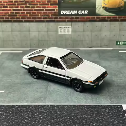 Tomica Premium Unlimited 01 Initial D AE86 Toreno Takara Tomy Cars Hot Pop Car Alloy Vehicle Diecast
