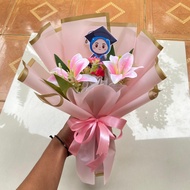 FLOWER BOUQUET | Graduation Bouquet | Graduation bouquet | Graduation gift | Graduation Hampers | Bl