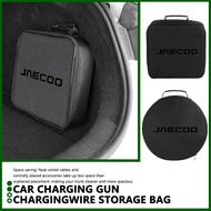 EV Cable Organizer Bag Electric Car Charger Box Charging Organizer Jumper Cable Bag For JAECOO J7 PH