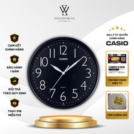 Genuine Casio Wall Clock IQ-05-1DF Size 25cm Plastic Glass