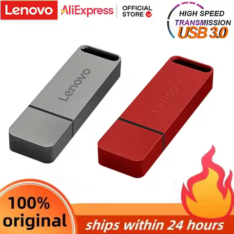 Lenovo 2TB USB Flash Drive USB3.1 128GB 512GB Pen Drive USB Stick 256GB High-Speed Flash Drive Pen D