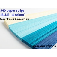 🌈HOT🌈Kertas Helaian Lipat Bintang Bertuah <Multicolor DIY Origami Lucky Star Paper Strips Folding Pa