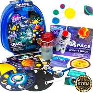 Space Adventures Pack, STEM Kit, 13 Educational Activities, Includes Reusable Backpack, Space Naviga