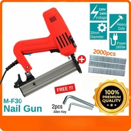COD Air Nail Gun Portable 220V Electric Nail Gun/Electric Nail Tacker /Woodworking Nail Guns Kit