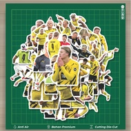 HOT 50 PCS STICKERS Erling Haaland Stickers - Bvb Fashion Cars Decal Cool Card Album Custom Vinyl Wa