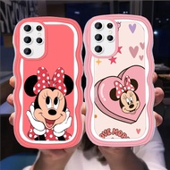 S-49 Minnie Mouse Casing for Samsung S22 S25 S21 S20 Plus Ultra FE transparent TPU