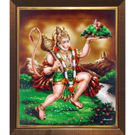 Hanuman Hill Digital Photo with Lamination and Frame (L319)