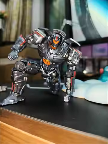 In Stock New Empire Sky Studio Pacific Rim Gipsy Danger Crimson Typhoon 5-inch 13cm Action FiguresAs