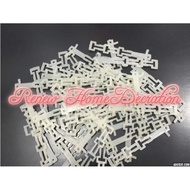 BORONG (READYSTOCK) Klip Ring Langsir Plastik Penyambung / Plastic Eyelet Ring Clip For Eyelet Curtain Rings