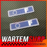 MINI STAINLESS CAR EMBLEM F