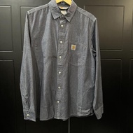 kemeja carhartt Work denim L