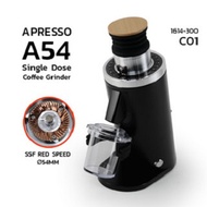 APRESSO A54 Single Dose Coffee grinder SSF Flat Burrs 54mm เครื่องบดกาแฟ เฟือง SSF 54mm [1 Year warr