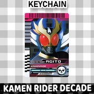 Ganci / Gantungan Kunci KAMEN RIDER DECADE CARD DECK - AGITO CARD