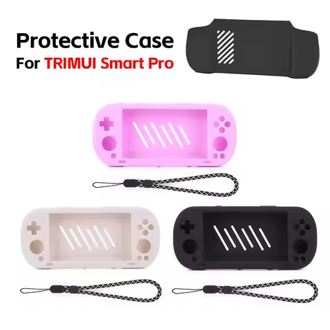 For Trimui Smart Pro Game Console Silicone Case Shockproof Silicone Protective Cover For Trimui Smar