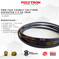 PWM 7568 VANBELT VBELT/FANBELT ORI POLYTRON KAPASITAS 7-9 KG (M28) | 0-690E | Alat Mesin Cuci