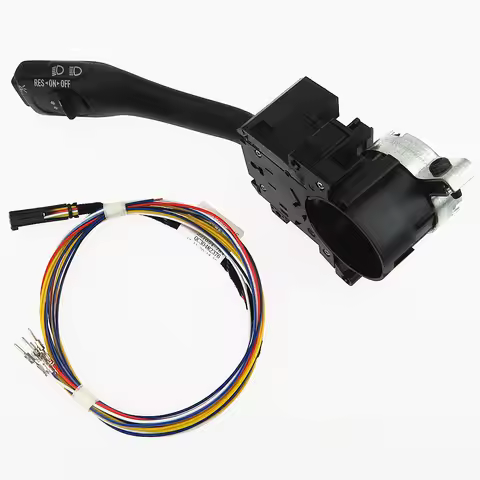 SCJYRXS Cable & Cruise Control Turn Signal Switch For VW Passat B5 Golf MK4 Fit Audi A3 S3 A6 TT Sea