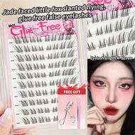 【Gift】BQI Glue Free False Eyelashes Segmented False Lashes Natural Curling ﻿