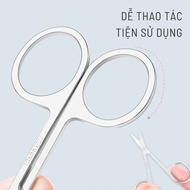 C78 Nose hair trimmer, round head nose hair trimmer made of stainless steel, compact, safe to use