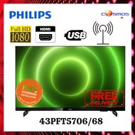Philips 43 Inch Full HD LED TV 43PFT5706