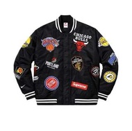 Supreme x Nike x nba 黑色外套