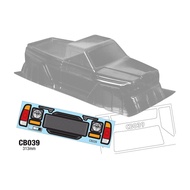 Team C Clear Body Shell CB039 1/10 Warlord Crawler Truck (Width 195mm, WheelBase 313mm)