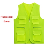 Plus Size M-6XL Multi Pocket Outdoor Vest Casual Vest Photography Vest Fishing Vest Man Woman