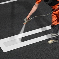 Parking Lot Line Stencil 12x92.5Inch Foldable Straight Line Stencil Pavement Stencils for Curbs Park