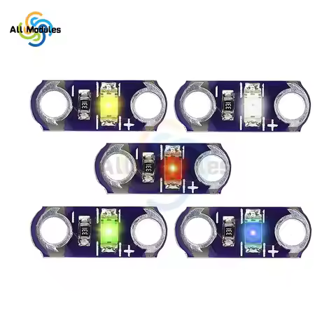 5-20pcs lot LilyPad Led Yellow/Green/White/Blue/Red LED Light Module For Arduino DIY KIT 3V-5V SMD D