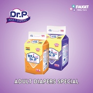 Dr.p Adult Diapers Special Premium Adhesive Type Adult Diapers - M10/L8