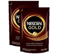 Nescafe Gold Rich and Smooth Instant Coffee 180g.(2แพค) เนสกาแฟ โกลด์ กาแฟสำเร็จรูป นำเข้าจากเกาหลี
