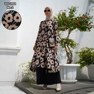 NMR Rayon Tunic Culottes Pants Set D Vol 1954-2