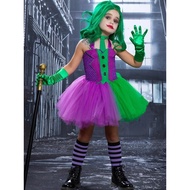 New Girl joker joker cos Costume Halloween Costume Marvel Girl Flake Pettiskirt Performance Costume