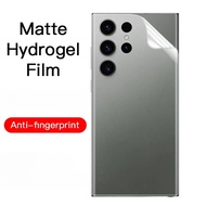 Samsung Note20 999D Front Back Matte Frosted Soft Hydrogel Film For Samsung Note S20 20 S11 S10 10 S