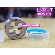 Thread table M7x1.0 (7x1.0) L+R+T (LRT) bolt external threading tool LRT-430710
